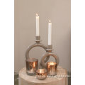 China White Candlestick Holders For Home Decoration Factory